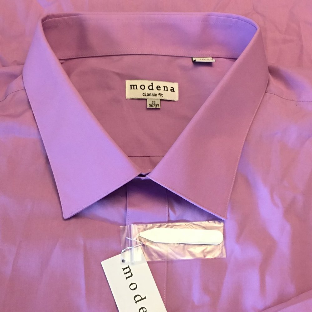 MODENA Classic Fit Button Front Shirt   |    NWT! - Picture 4 of 11